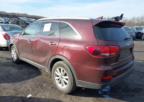 2019 Kia Sorento 2.4L Lx z USA, uszkodzony, nr VIN 5XYPGDA35KG432977